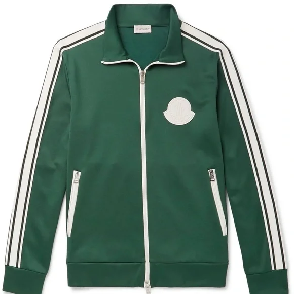 Moncler - Striped Track Jacket - Green